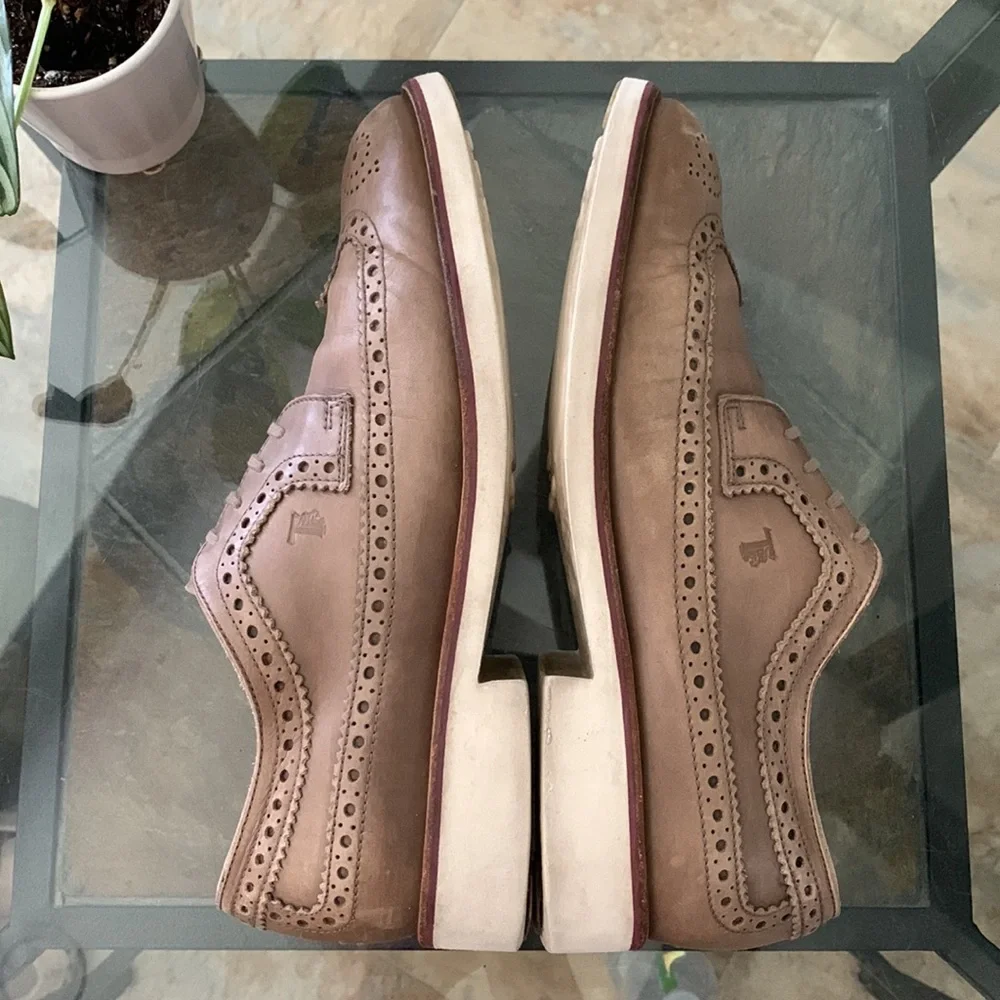 TOD’S Longwing Rubber Sole Brogues - Purposely Distressed